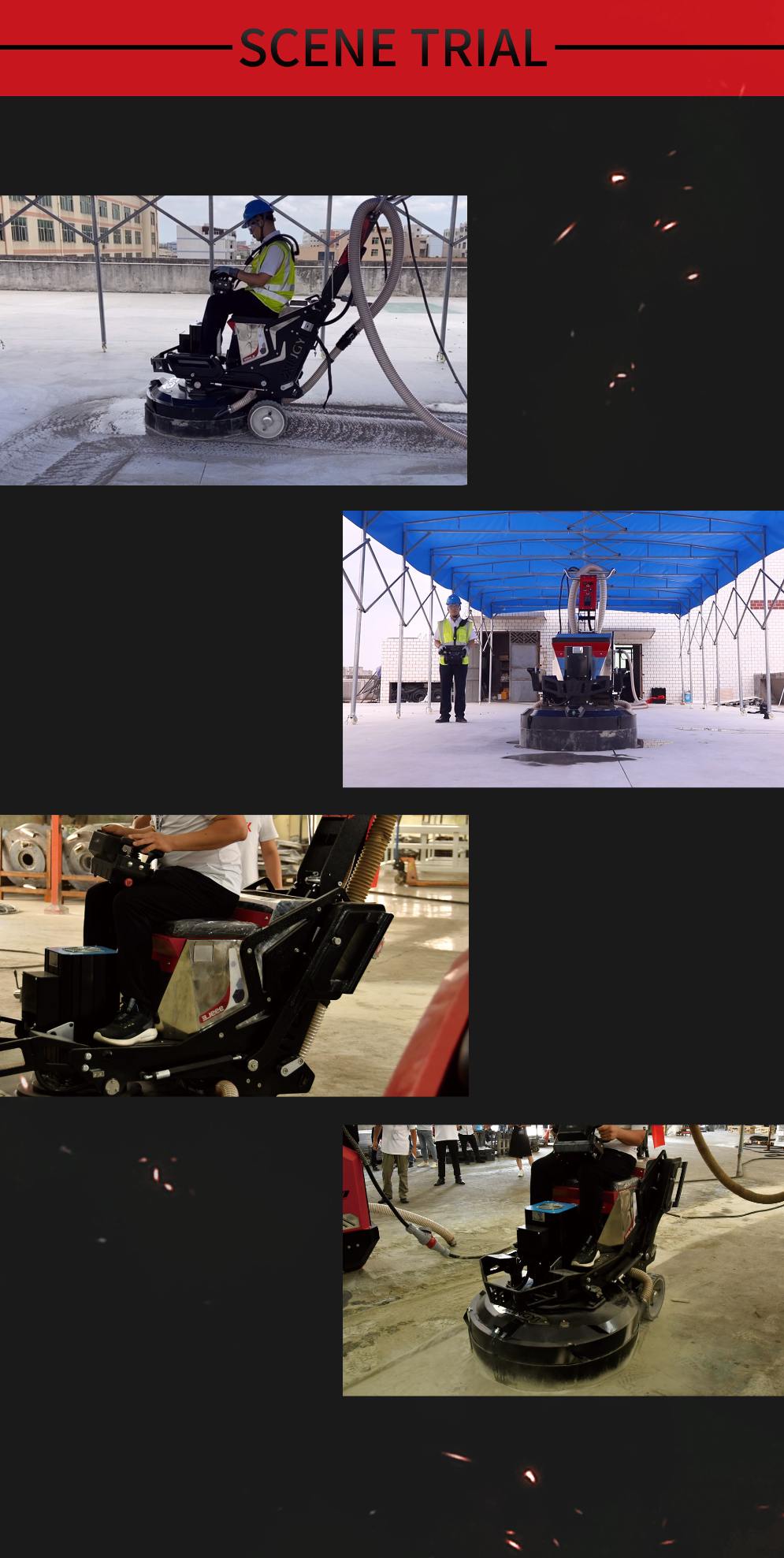 concrete polisher floor grinder
